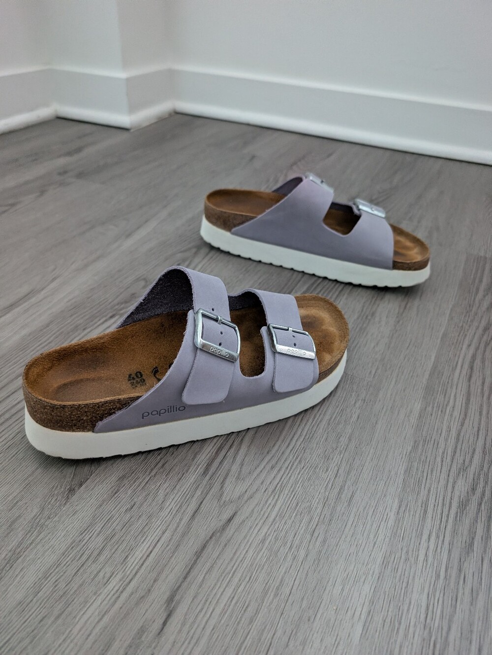 Papillio® by BIRKENSTOCK Arizona Flex Platform size 40 purple - Picture 6 of 11